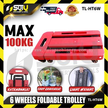 TL-HT6W 6 Wheels Foldable Trolley