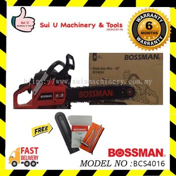 BOSSMAN BCS4016 16'' 40CC Petrol Chain Saw