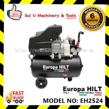 EUROPA HILT EH2524 24L 2.5HP Direct Driven Air Compressor 8Bar