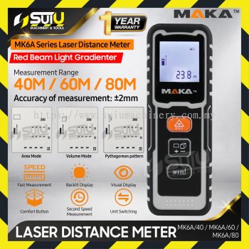 MAKA MK6A 40M / 60M / 80M Laser Distance Meter