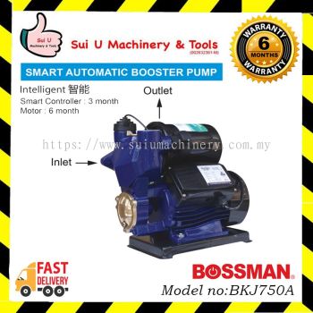 BOSSMAN BKJ750A 1HP Smart Automatic Booster Pump 750W