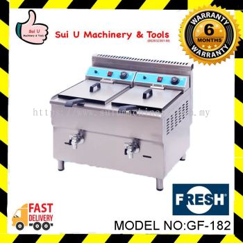 FRESH GF-182 Gas Fryer Capacity 18+18L LPG Gas 2.8-3kpa