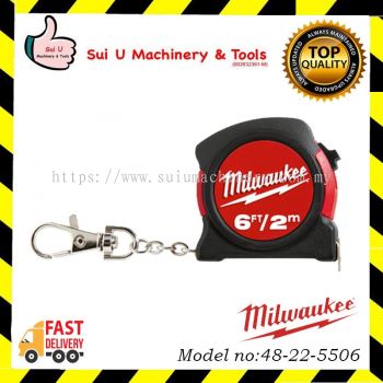 MILWAUKEE 48-22-5506 6ft / 2m Keychain Tape Measure