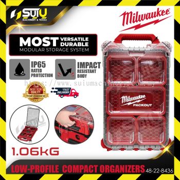 MILWAUKEE 48-22-8436 PACKOUT™ Compact Low-Profile Organizer