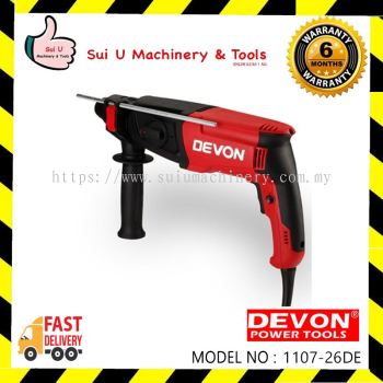 DEVON 1107-26DE Rotary Hammer 26mm