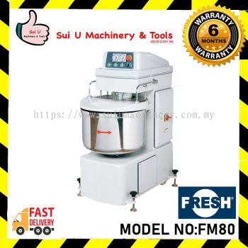 FRESH FM80 5.75kW/415V/50Hz 134L Spiral Mixer Bakery Equipment