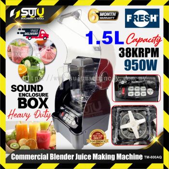 FRESH TM-800AQ / TM800AQ 1.5L Commercial Blender / Juice Making Machine 950W