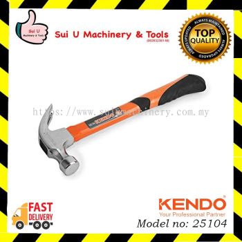 KENDO 25104 Claw Hammer 16oz / 450g Fibre Glass Shaft