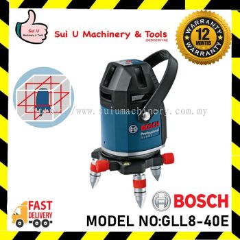 Bosch GLL8-40E / GLL 8-40 E Professional Electronic Line Laser 0601063HB1