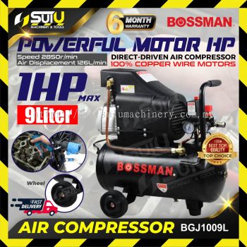 BOSSMAN BGJ1009L 1HP 9L Direct-Driven Air Compressor 2850rpm