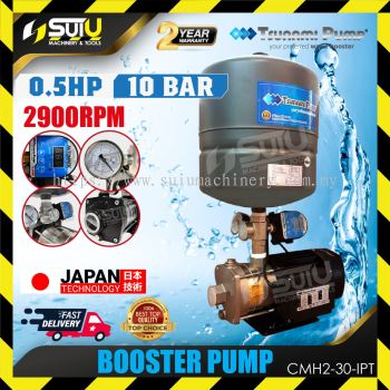 TSUNAMI PUMP CMH2-30IPT 0.5HP 10Bar Booster Pump 0.37kW