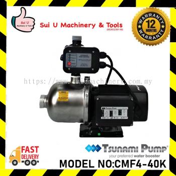 TSUNAMI PUMP CMF4-40K Durable Stainless Steel Water Pump 1HP 0.75kW