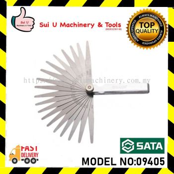 SATA 09405 23pcs Metric Feeler Gauges