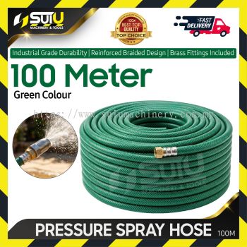 100 Meter Pressure Spray Hose Green Colour