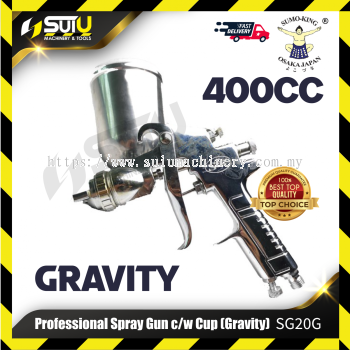 SUMO KING SG20G 2.0MM 400ML Air Spray Gun c/w Cup