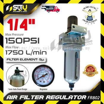 SUMO KING FR802 1/4" Air Filter Regulator 