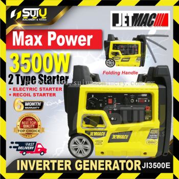 JETMAC / EUROX JI3500E Portable Inverter Generator 3500w