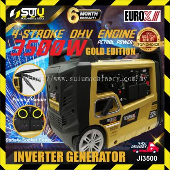 EUROX / JETMAC JI3500 4-stroke Portable Silent Inverter Generator 3500w