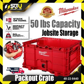 MILWAUKEE 48-22-8440 PACKOUT&#8482; Crate 50 lbs Capacity