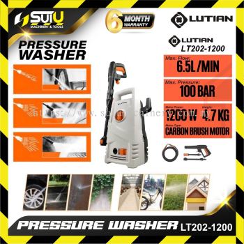 Lutian LT202-1200-1 1200W 100Bar Compact High Pressure Cleaner