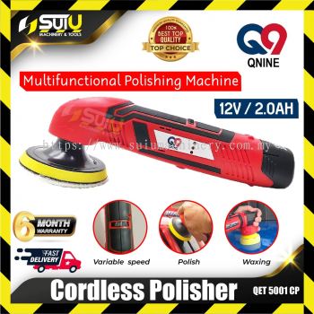 Q Nine / Q9 QET5001CP 12V Cordless Polisher 3000rpm