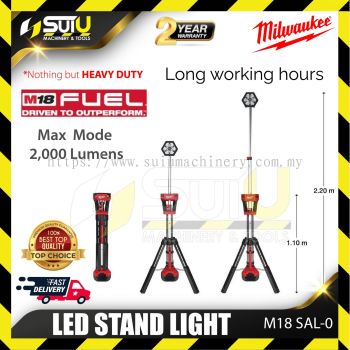 MILWAUKEE M18 SAL-0 M18 LED Stand Light (SOLO - No Battery & Charger)