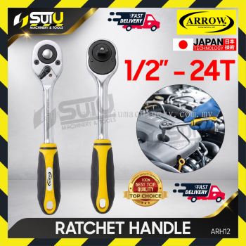 ARROW ARH12 1/2" - 24T Ratchet Handle