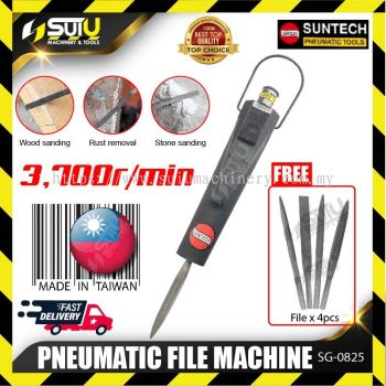 SUNTECH SG-0825 Air Filer / Pneumatic file 3700rpm F.O.C 4pcs Filer