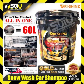 ORISHINZ GOLD Snow Wash Car Shampoo 2.7 kg ( 1 Drum )