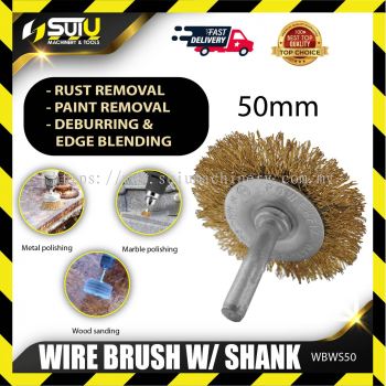 KNIGHT WBWS50 Wire Brush with Shank 50MM