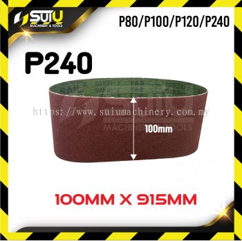 Sanding Cloth Belt P240 (100mm x 915mm)