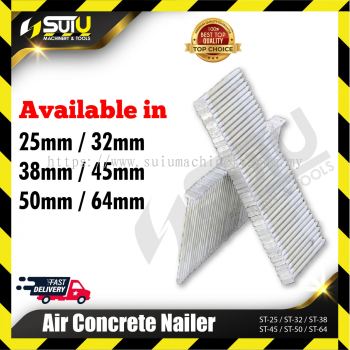 ST-25/ ST-32/ ST-38/ ST-45/ ST-50/ ST-64 Air Concrete Nailer/Nail ( 25mm - 64mm)