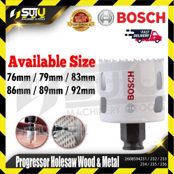 BOSCH 2608594231/ 232/ 233/ 234/ 235/ 236 Progressor Holesaw for Wood & Metal (76mm - 92mm)