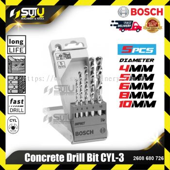 BOSCH 2608680726 Concrete Drill Bit CYL-3 (5 pcs)