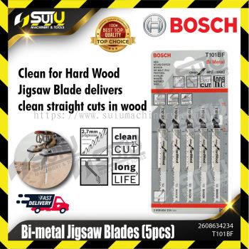 BOSCH 2608634234 (T101BF) Bi-metal Jigsaw Blades (5 pcs)