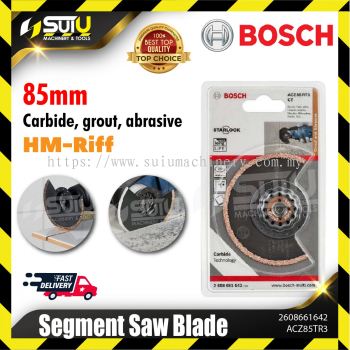 BOSCH 2608661642 (ACZ 85 RT3) 85MM HM-Riff Segment Saw Blade (Carbide, grout, abrasive)