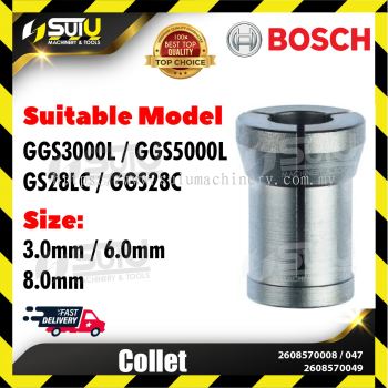 BOSCH 2608570008/ 047 Collet for Straight Grinder (3.0/6.0MM)