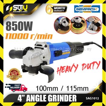 SEMPROX SAG1012 4" Angle Grinder 850W 11000RPM