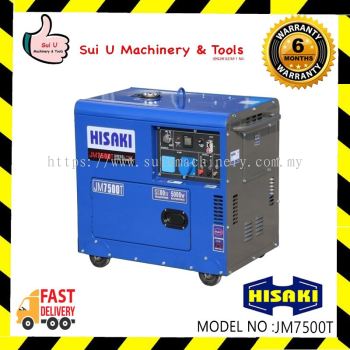 HISAKI JM7500T Diesel Generator 5.5KW