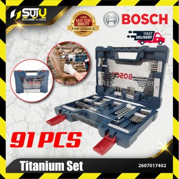 BOSCH 2607017402 91PCS Titanium Set