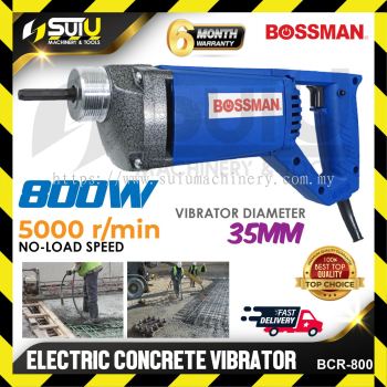 BOSSMAN BCR-800 / BCR800 35MM Electric Concrete Vibrator 800W 5000RPM