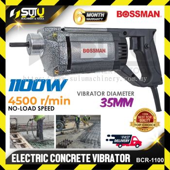 BOSSMAN BCR-1100 / BCR1100 35MM Electric Concrete Vibrator 1100W 4500RPM