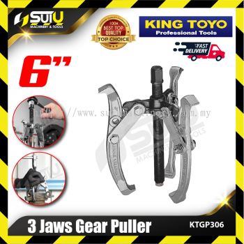 KING TOYO KTGP303 / 304 / 306 / 310 3 Jaws Gear Puller (3"/4"/6"/10")