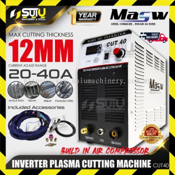 MASW CUT40 Inverter Plasma Cutting Machine with Accessories