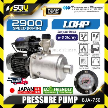 TSUNAMI PUMP BJA-750 / BJA750 1HP Pressure Pump 0.75kW 2900RPM