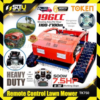 TOKEN TK750 196CC 7.5HP Remote Control Lawn Mower 500W