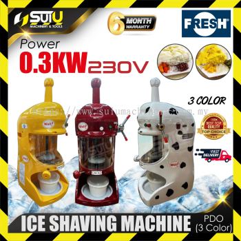 FRESH PDO Ice Shaving Machine 0.3kW (Yellow/ Red/ Black & White)