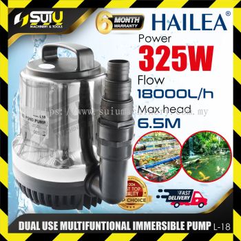 HAILEA L-18 / L18 Fish Pond Aquarium Submersible Pump 325W