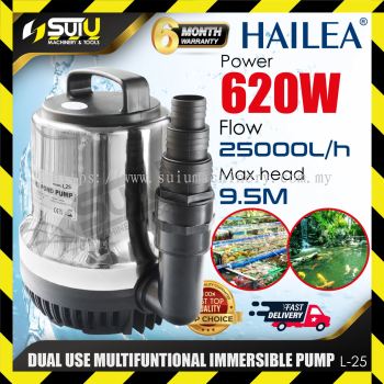 HAILEA L-25 / L25 Fish Pond Aquarium Submersible Pump 620W