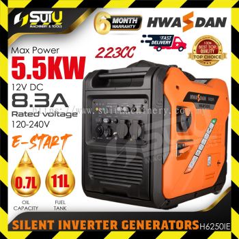 HWASDAN H6250IE 223CC Gasoline Silent Inverter Generator 5.5kW